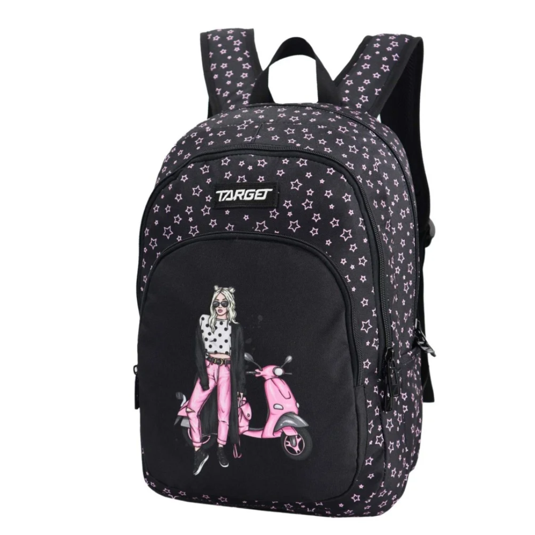 Ranac 44 cm Joy City Chic 28146, crni, Target