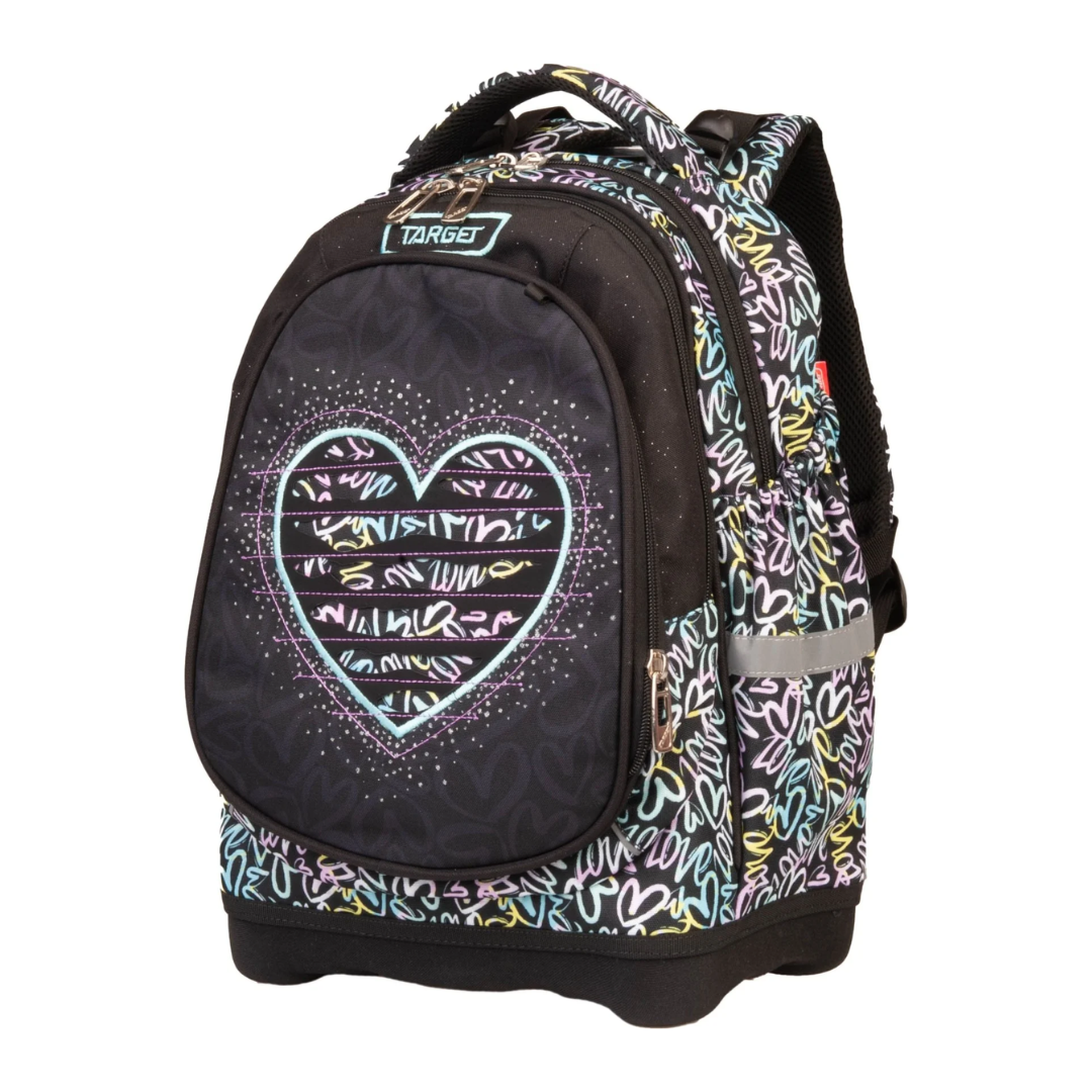 Ranac sa 2 lica 43 cm Love Vibes 29597, crni, Target - Image 4