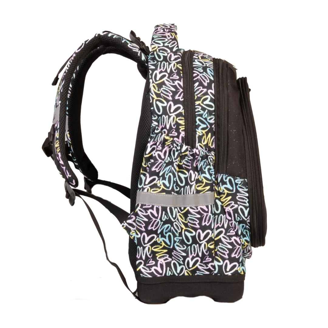 Ranac sa 2 lica 43 cm Love Vibes 29597, crni, Target - Image 2