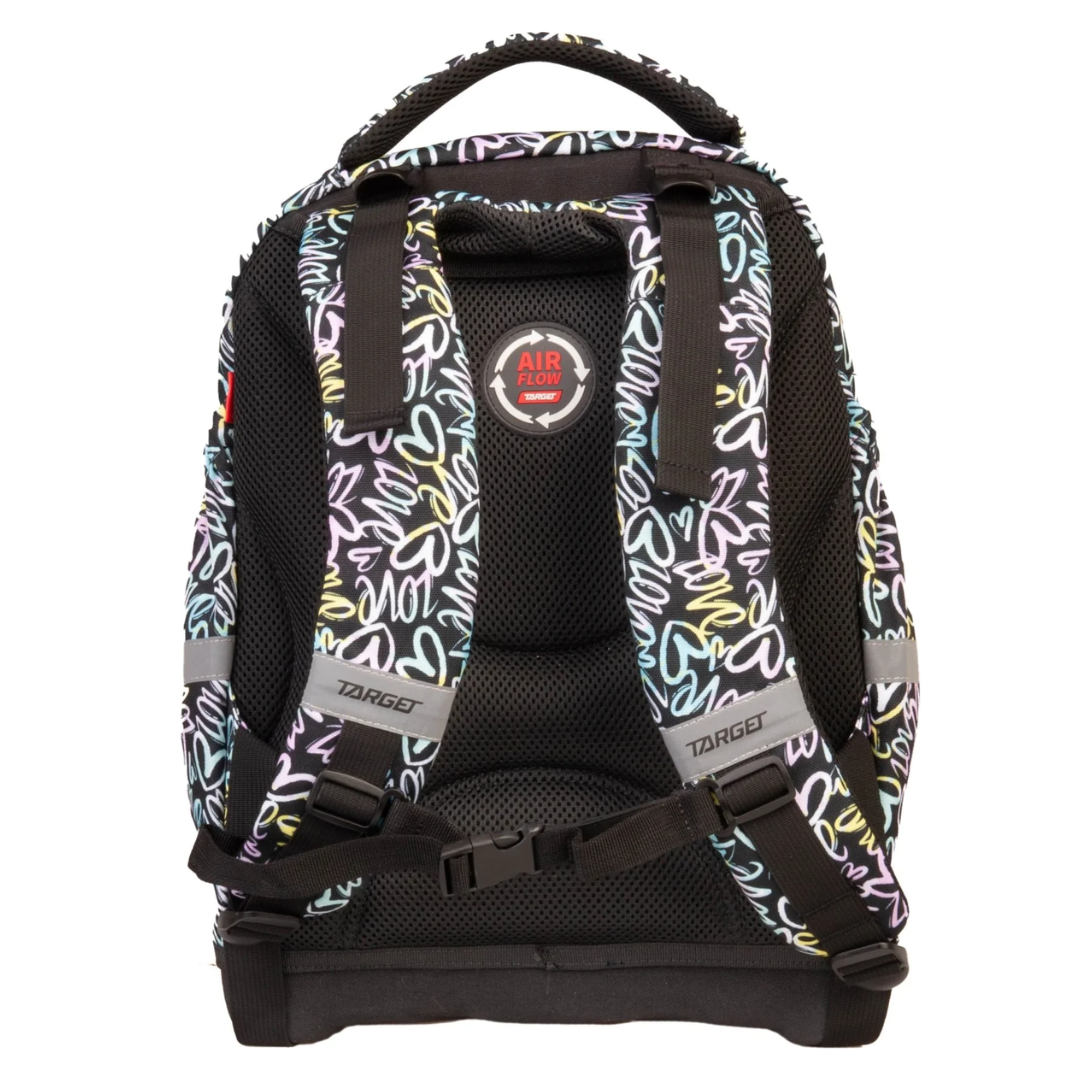 Ranac sa 2 lica 43 cm Love Vibes 29597, crni, Target - Image 3