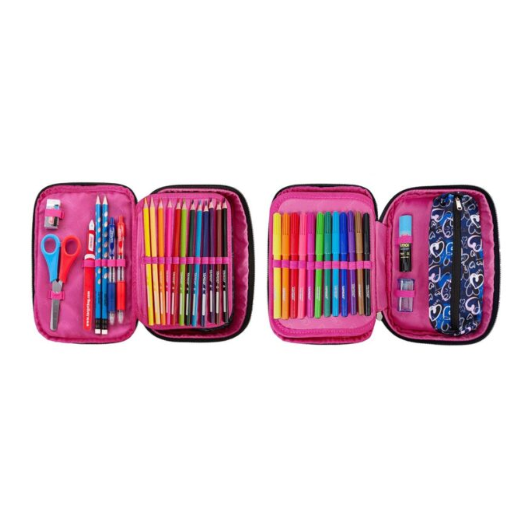 Pernica puna Multy Music Heart 29857, roze, Target - Image 2