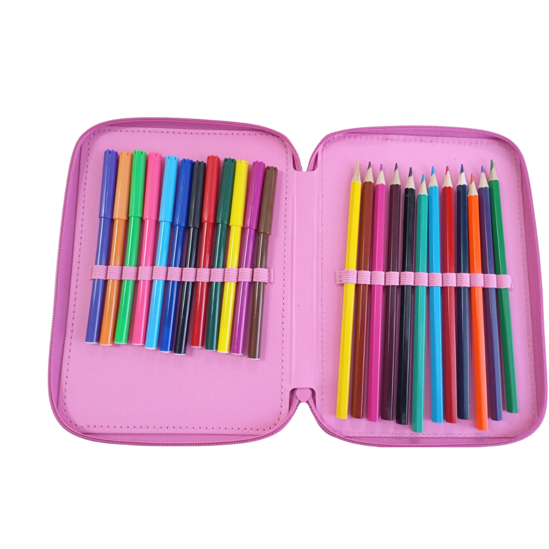 Pernica puna 20 cm Stitch dvodijelna, roze, Disney - Image 3