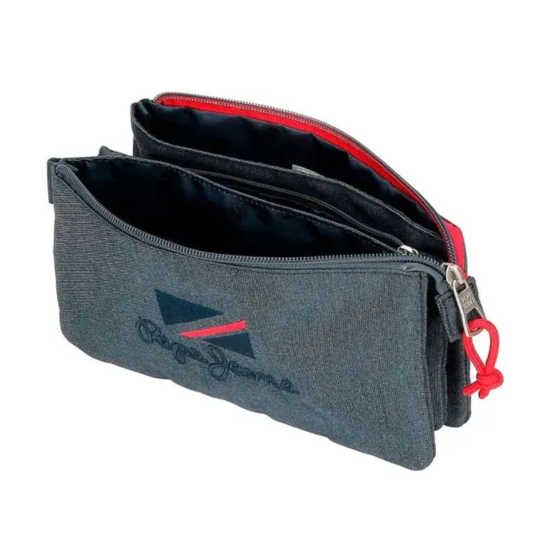 Pernica 22 cm sa 3 pregrade Kay 6674321, siva, Pepe Jeans - Image 4