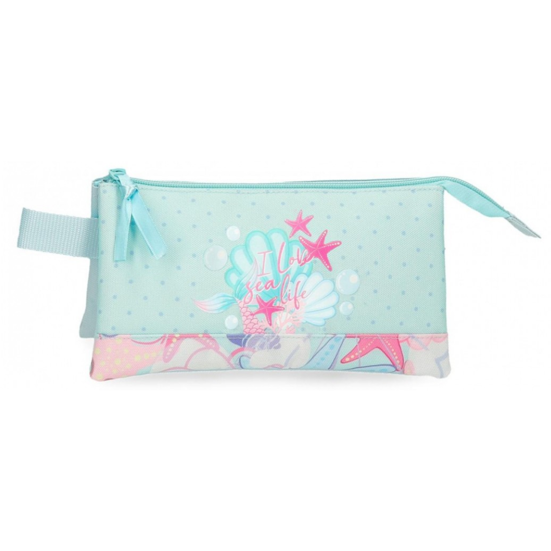 Pernica 22 cm sa 3 pregrade I Love Sea 3054341, svijetlo plava, Movom