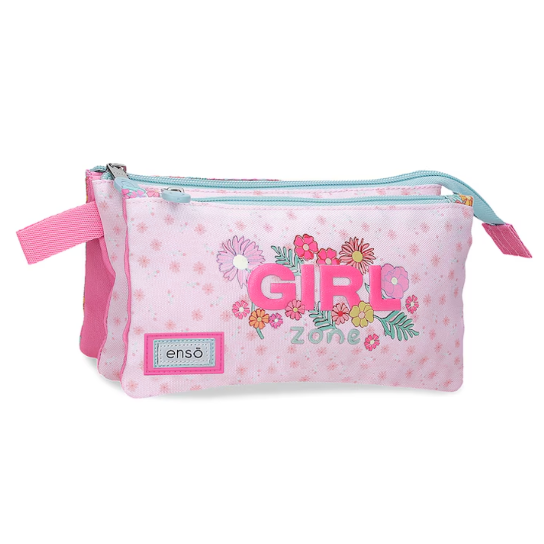 Pernica 22 cm sa 3 pregrade Girl Zone 9934321, pink, Enso
