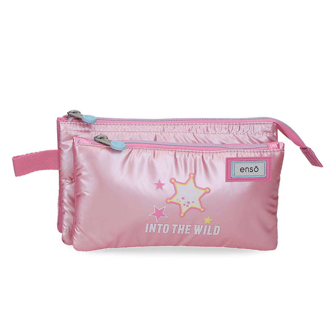 Pernica 22 cm sa 3 pregrade Into the Wild 9984321, roze, Enso