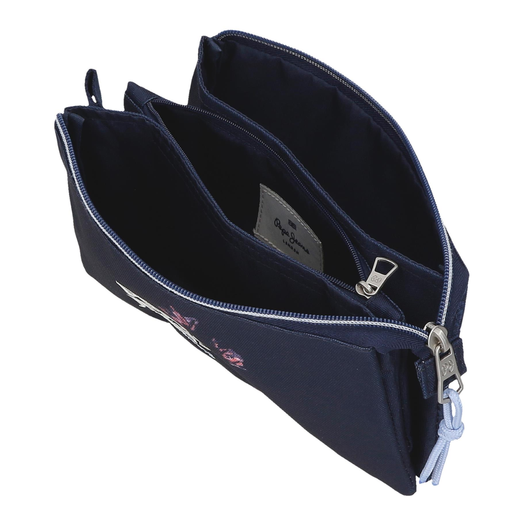 Pernica 22 cm sa 3 odjeljka Lenay 6124342, teget, Pepe Jeans - Image 4