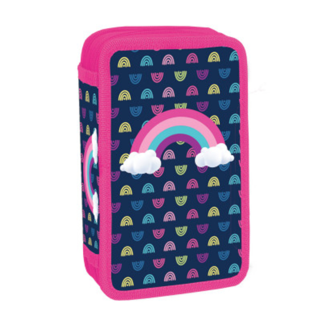 Pernica puna 20 cm Duga SC2447 dvodijelna, roze, S-cool