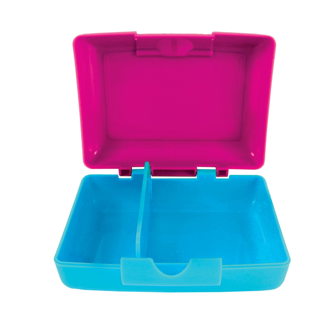 Kutija za užinu Happy Rainbow SC3408, 900 ml, roze, S-cool - Image 3