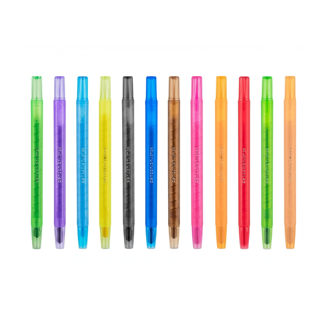 Voštane bojice na odvrtanje Pentonic Twistick, 12 kom, Linc - Image 2