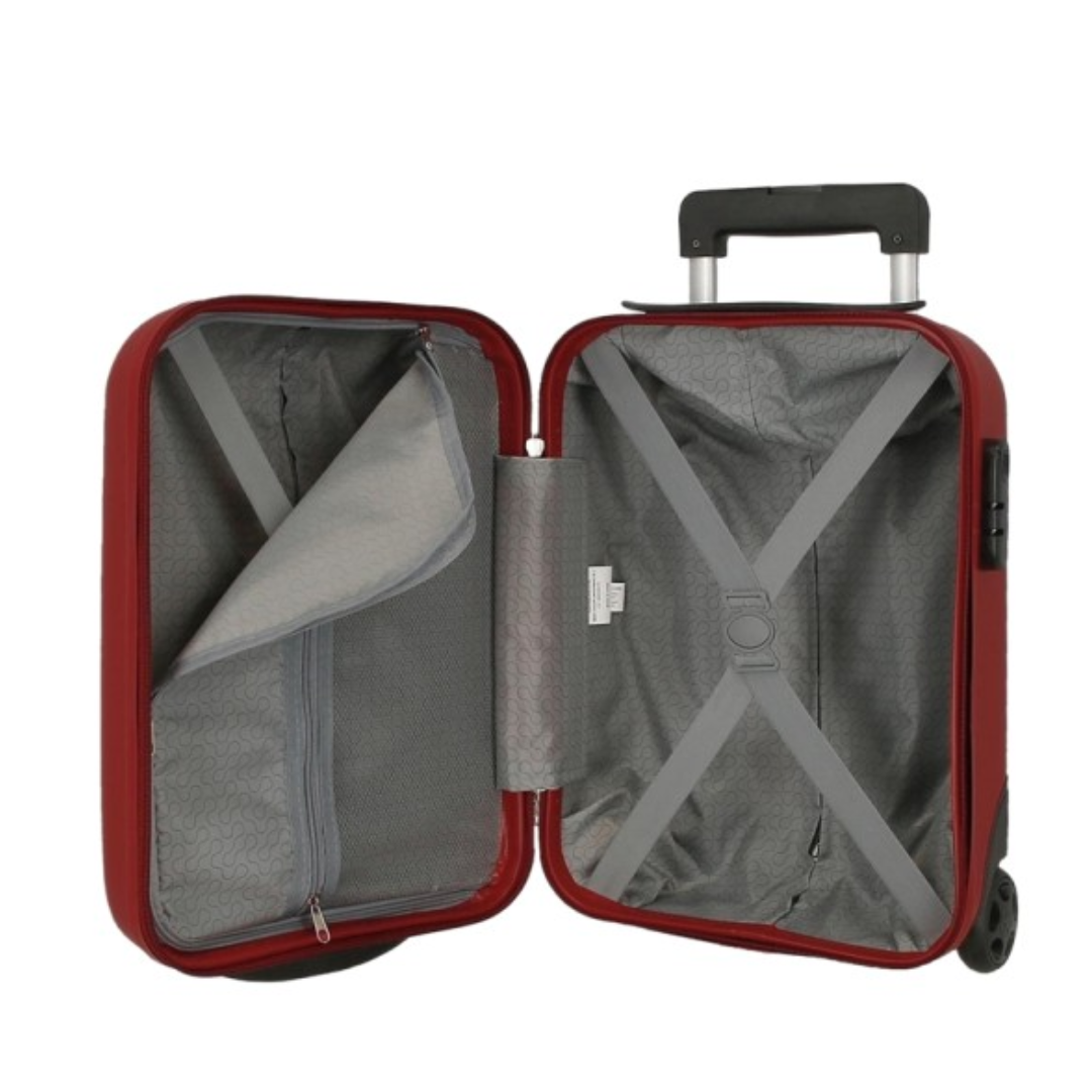 Kofer 40 cm ABS Flex 584996K, bordo, Roll Road - Image 5