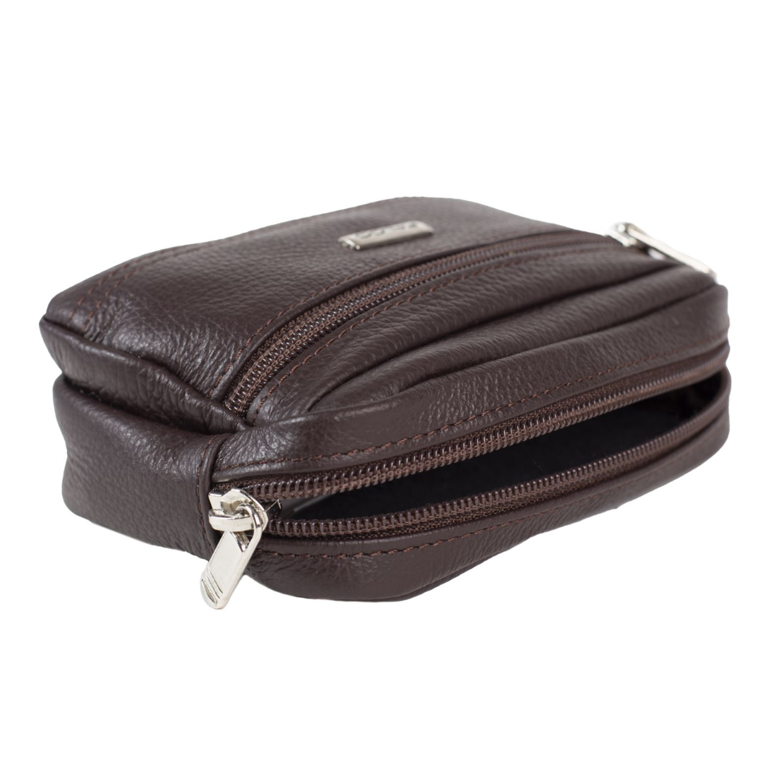 Torba muška za ruku 5001-20, braon, Falco - Image 3