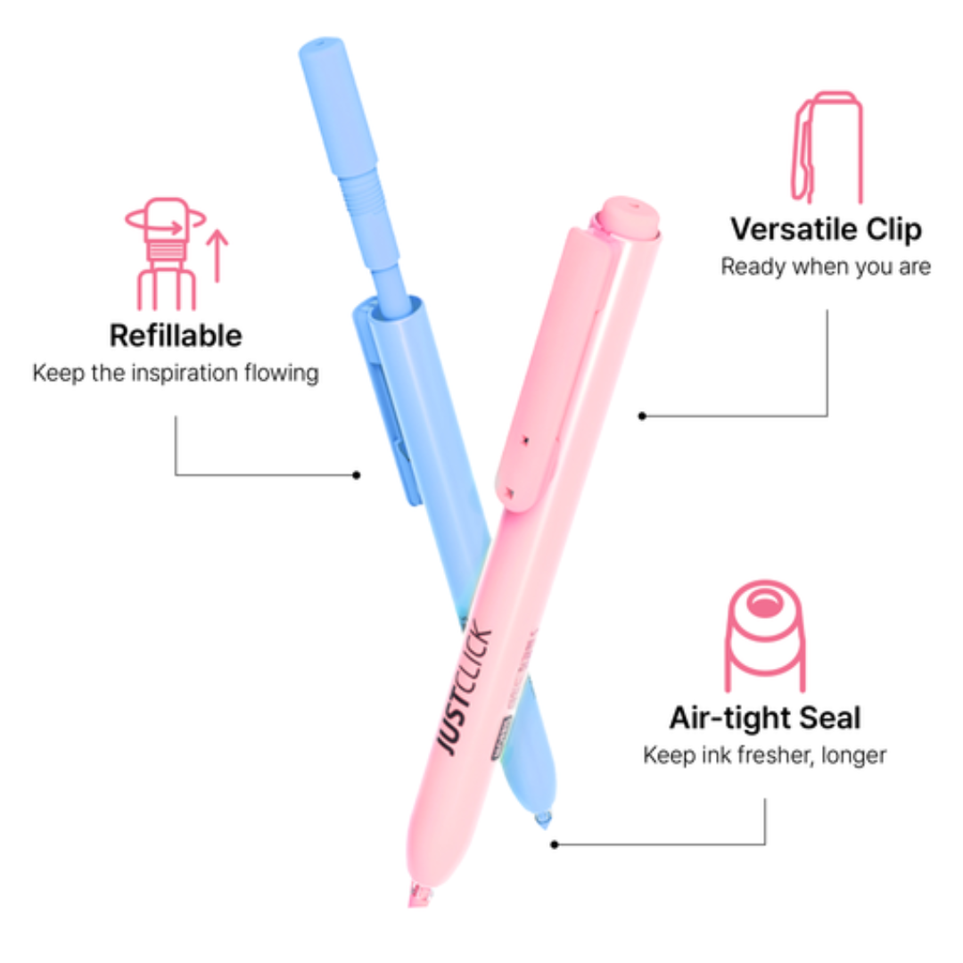 Marker Highlighter S mild 3.5mm MRH-205, pink, Morris - Image 6